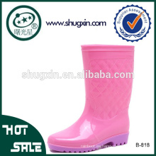 arranque PVC mujeres de botas de lluvia jardín